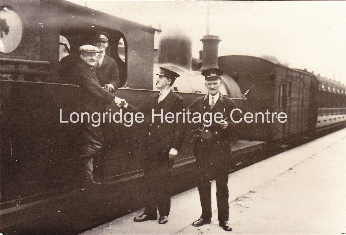337A - Railway - Grimsargh Station final passenger train - 1930